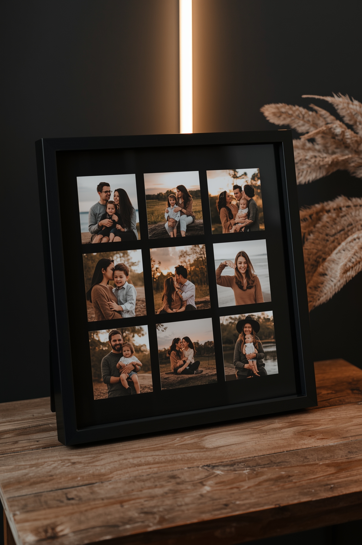 A friendly team working on creating custom magnets in a bright workshop.